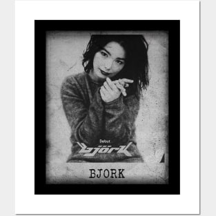 Bjork - Debut // Minimalist Fanart Posters and Art